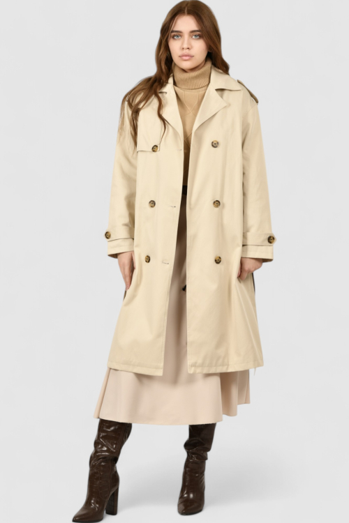 Ženski smeđi lagani džemper Violet