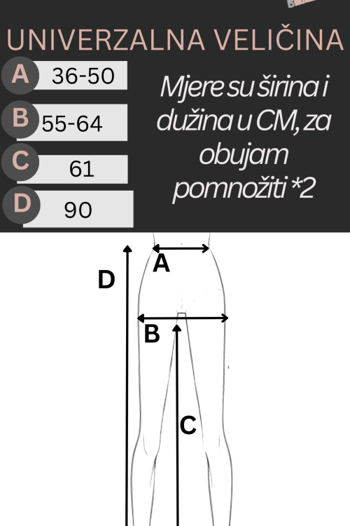 Ženske moderne hlače Ezri u tamno smeđoj boji s gumbima na nogavicama