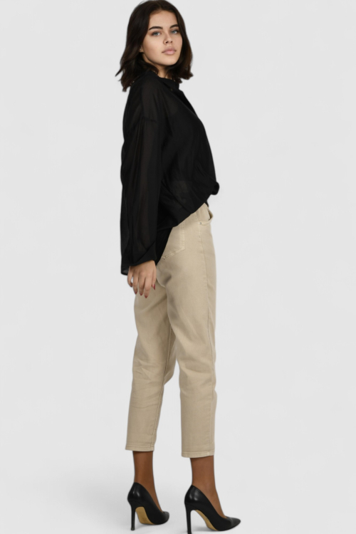 Ženske bež traperice Enid